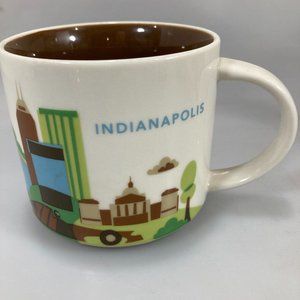 Starbucks Indianapolis YAH 14 oz Coffee Mug You Are Here